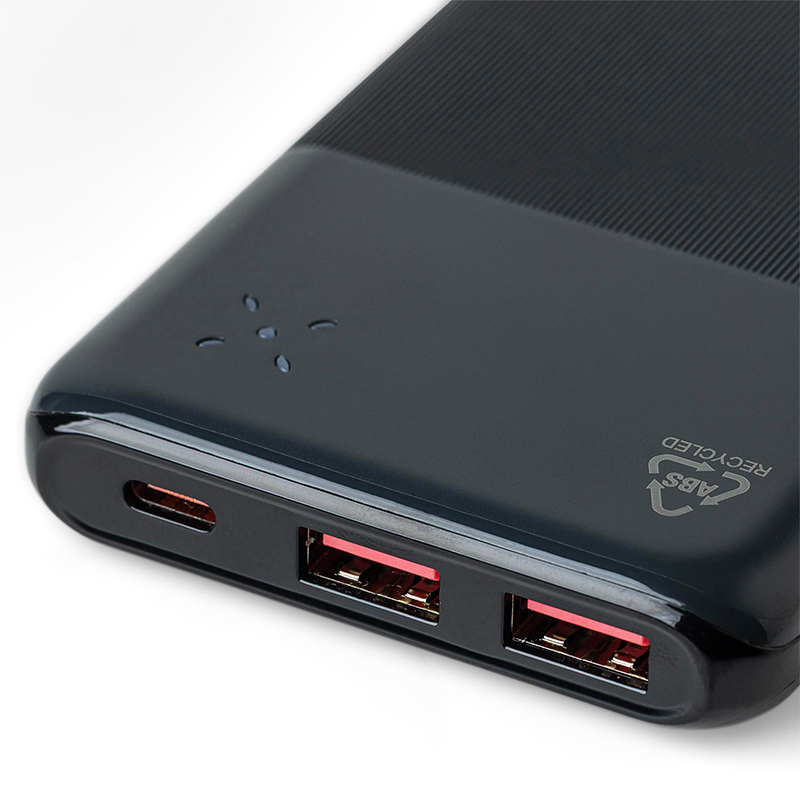 Recycled ABS power bank 10,000 mAh - Image 5